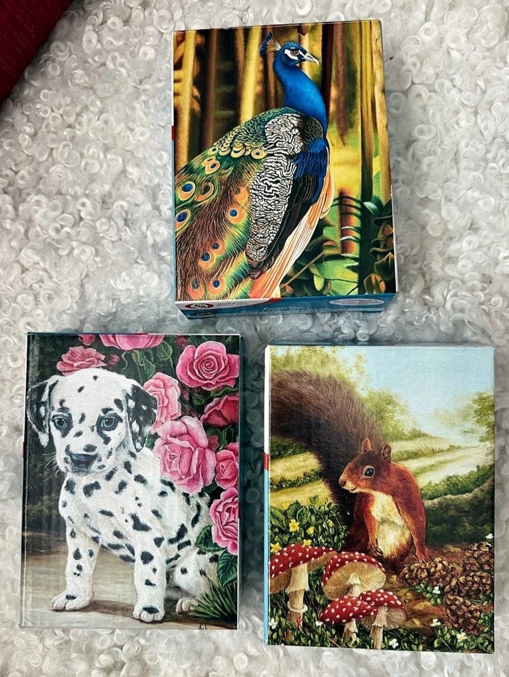 🧩 Set of 3 Mouth & Foot Artist Made Children's 48-Piece Jigsaw Puzzle Sets